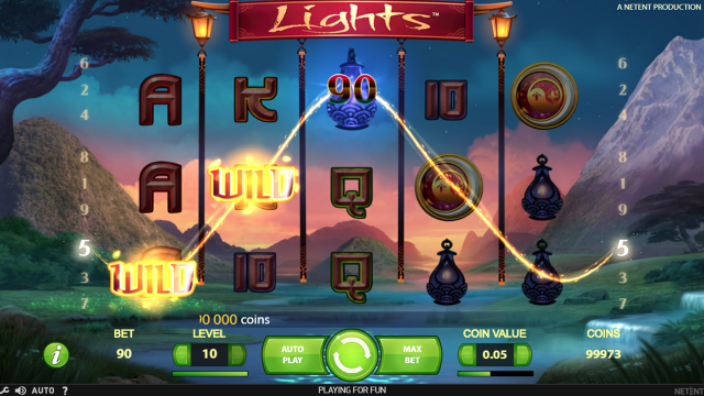 Бонусная игра Lights 8